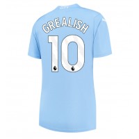 Manchester City Jack Grealish #10 Fotballklær Hjemmedrakt Dame 2023-24 Kortermet